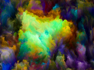 Obraz na płótnie Canvas Virtual Life of Color