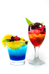 cocktail in isolated background