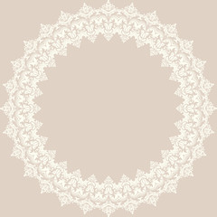 Orient Abstract Vector Pattern