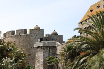 Vue des remparts de Saint Malo