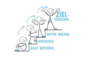 Strichmännchen Ziel