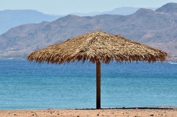 Straw Beach Umbrella