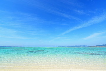 沖縄の美しいビーチ