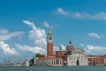 Obraz premium Beautiful Church of San Giorgio Maggiore and its Bell Tower, Ven