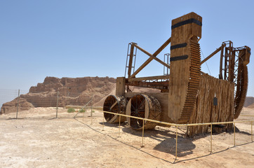 Fototapeta premium Masada stronghold - Israel