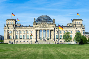 Naklejka premium Der Deutsche Bundestag in Berlin 