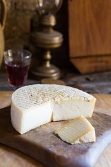 French goat cheese