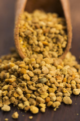 Bee pollen closeup