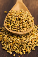 Bee pollen closeup