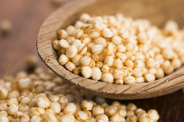 quinoa popping