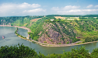 Die Loreley am Rhein © mojolo