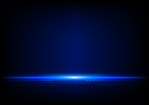 abstract technology blue concept background
