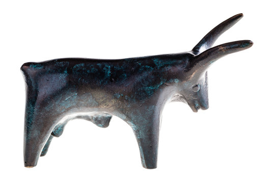 Bull figurine