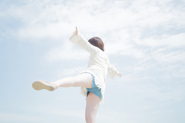 Fototapeta premium 女の子のポートレート