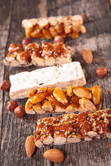 turron, cereal bar