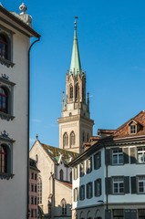 Obraz premium Church in town St. Gallen, Switzerland