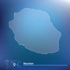 Map of Reunion