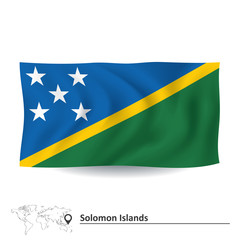 Flag of Solomon Islands