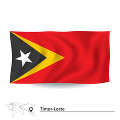 Flag of Timor-Leste