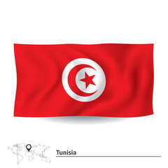 Flag of Tunisia
