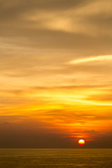 Sunset at Andaman sea