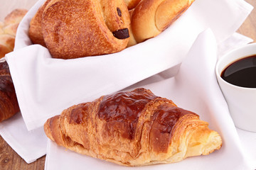 fresh croissant