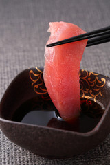 マグロの刺身