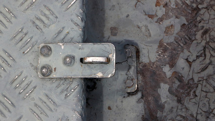 Room with an iron lid for protection.