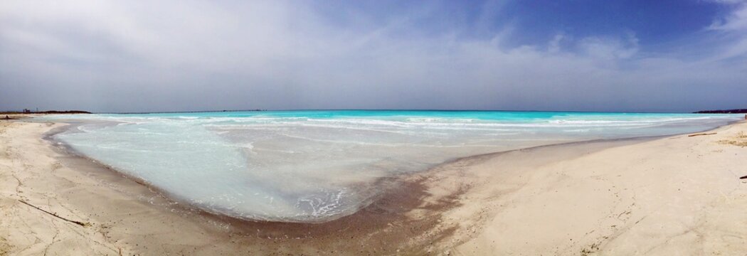 Traumhaftes Sandstrand Panorama