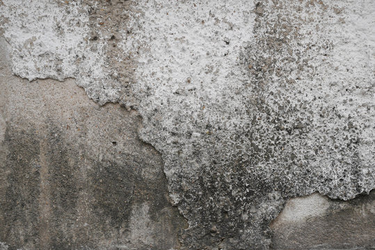 old concrete wall with grunge texture background