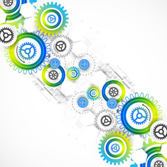 Abstract technology business template background.