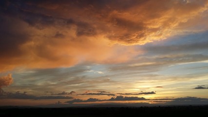 Ciel d'un soir