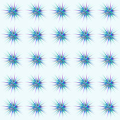 Seamless abstract geometric vector pattern