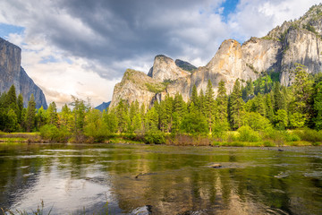 View at the Yosemite Valley