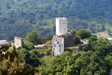 Fototapeta premium Burg Sterrenburg am Rhein