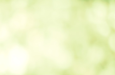 ..Soft light abstract background. Green bokeh abstract light bac