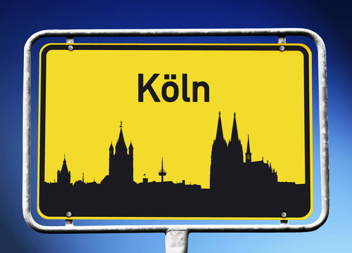 Ortsschild K&ouml;ln