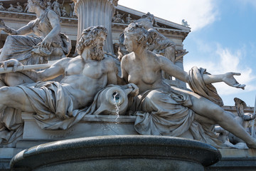 Pallas Athene Brunnen Wien