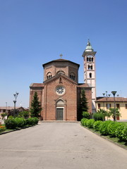 Fototapeta na wymiar Chiesa di Nosadello (CR)