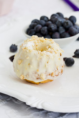 Gugelhupf mit Blaubeeren