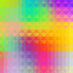 Colorful geometric background with vibrant stylish color tones