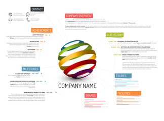 Company overview template