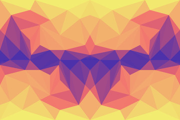 Colorful polygon Abstract background