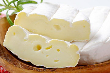 soft-ripened cheese