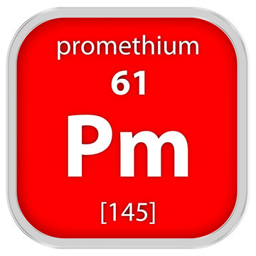 Promethium material sign