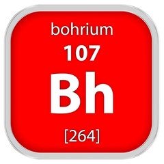 Bohrium material sign