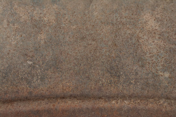 Rusty metal parts