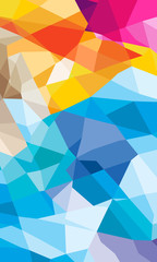 Obraz premium colorful geometric abstract background