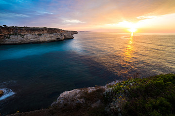 Fototapeta na wymiar Mallorca sunrise