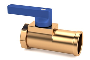 3d render of industrial valve